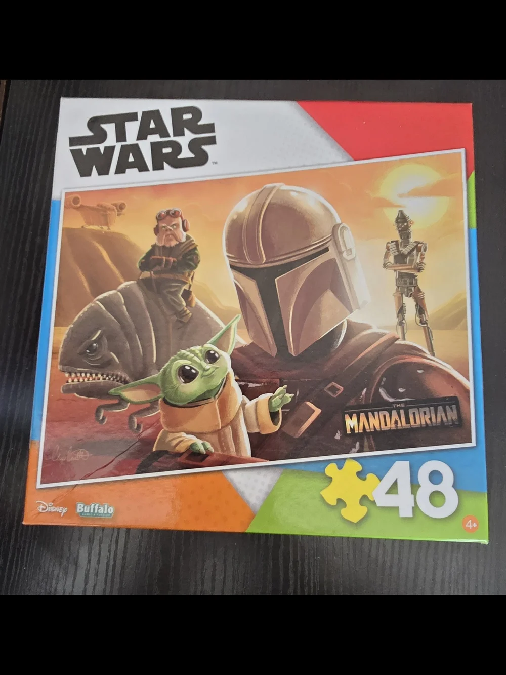 Star Wars The Mandalorian Puzzle with Baby Yoda